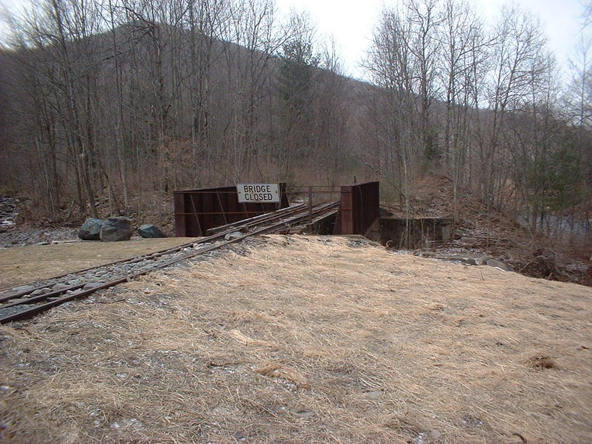 Photo of Bridge at Allaben, New York, MP 32.58, looking West