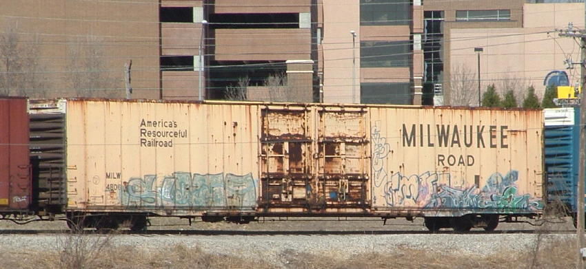 Photo of Milwaukee Road Boxcar #4806