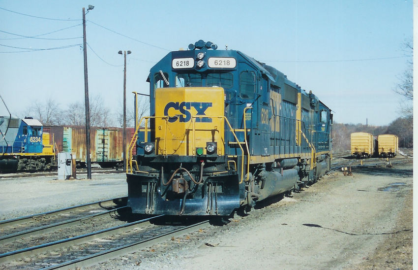 Photo of CSX 6218 North Yard