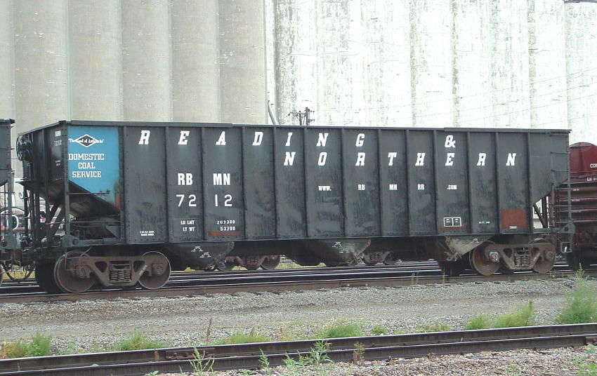 Photo of Reading & Northern Coal Hopper #7212