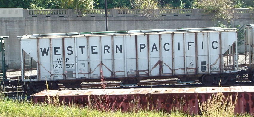 Photo of Western Pacific Covered Hopper #12057