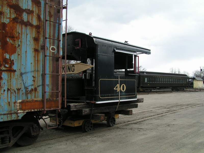 Photo of Cab of Valley RR #40