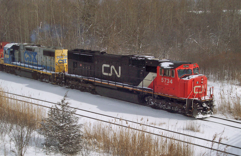 Photo of CSX Canadian Freight on Montreal Secondary