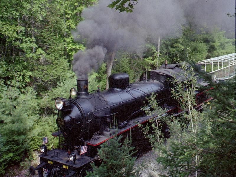 Photo of BML 4-6-0 #1149 on her way to Burnhan Junction.