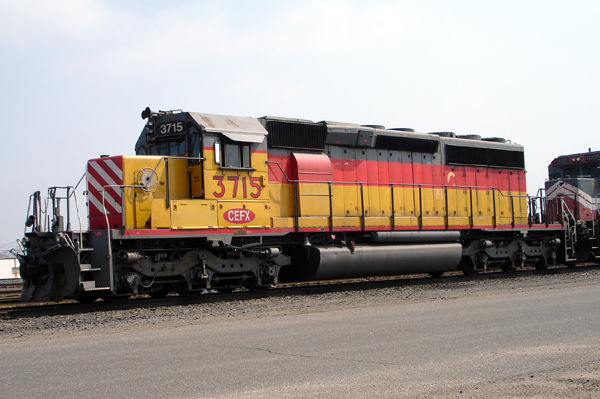 Photo of Ex. Union Pacific unit in West Springfield II