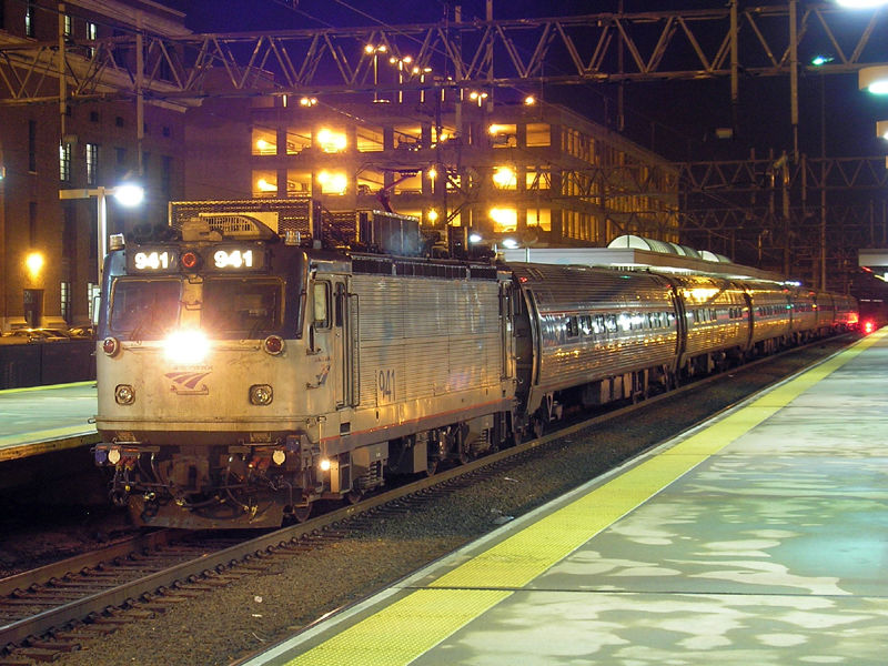Photo of New Haven Station Night Shot