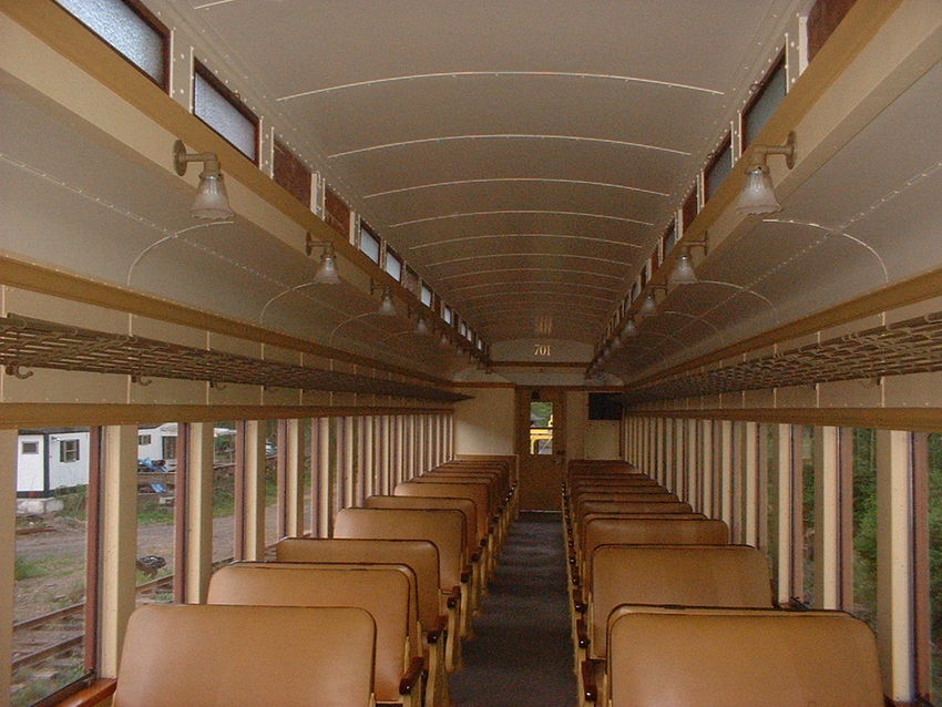 Photo of Interior of the 701 (former EL 4321)