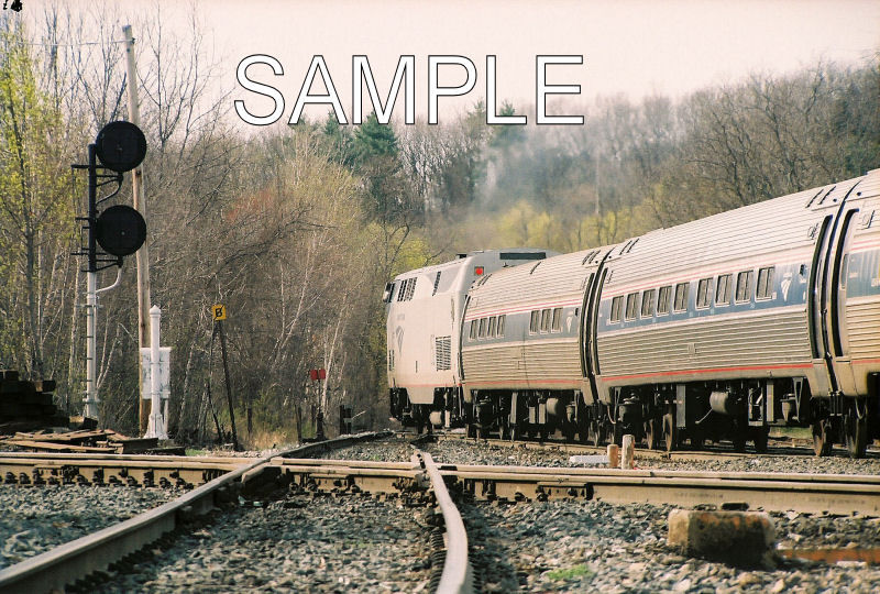 Photo of Amtrak at Palmer, Massachusetts