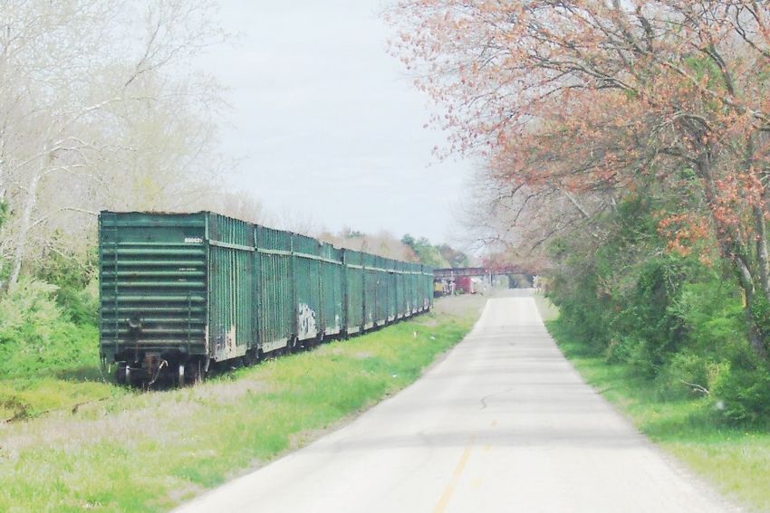 Photo of Covered hoppers at Winslow Junction