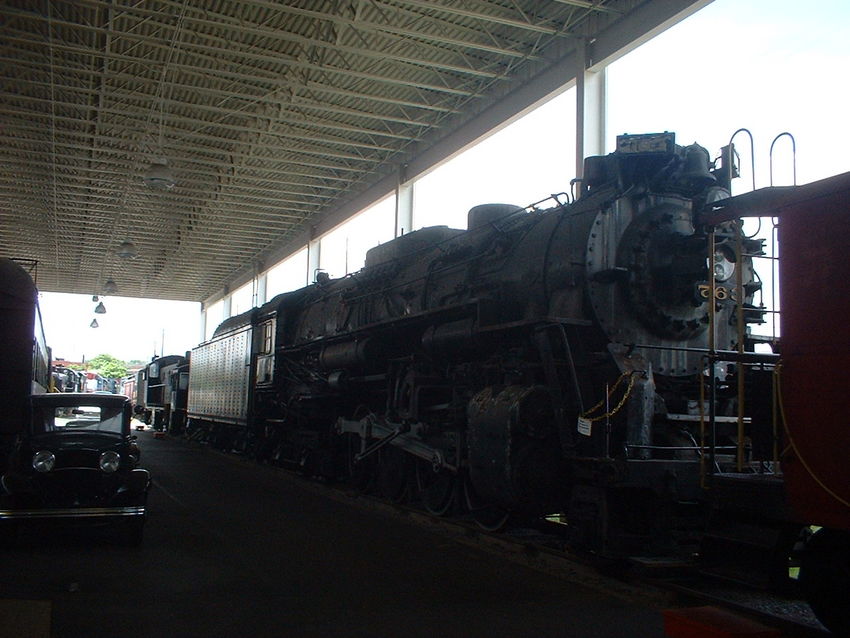 Photo of Nickel Plate S-2 No. 763 at the Virginia Museum of Transportation