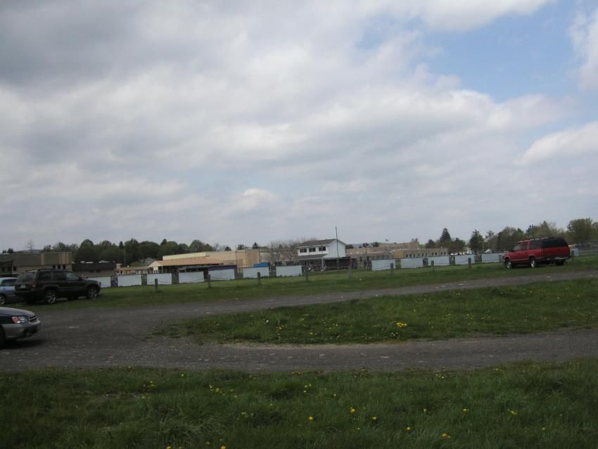 Photo of Location of NYO&W rail yards in Norwich. Now Norwich High School.