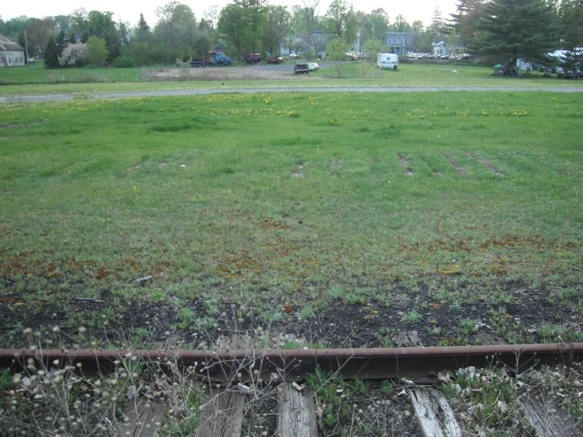 Photo of RW&O, Lowville, south of town. Used to be a siding here -- ties still in pla