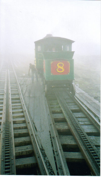 Photo of Fog shrouded on Mount Washington.