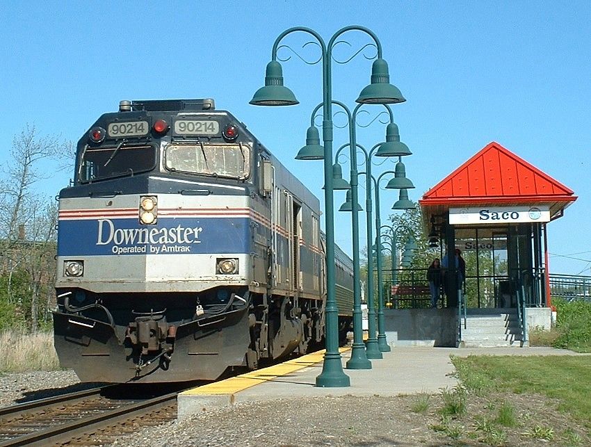 Photo of Southbound at Saco Station