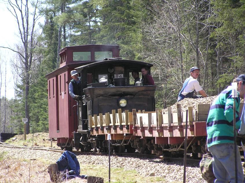 Photo of Stone Train Coming Down the Hill