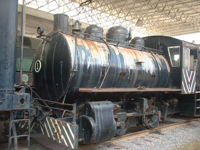 Photo of Celanese Porter Fireless Locomotive No. 1 at the VMT