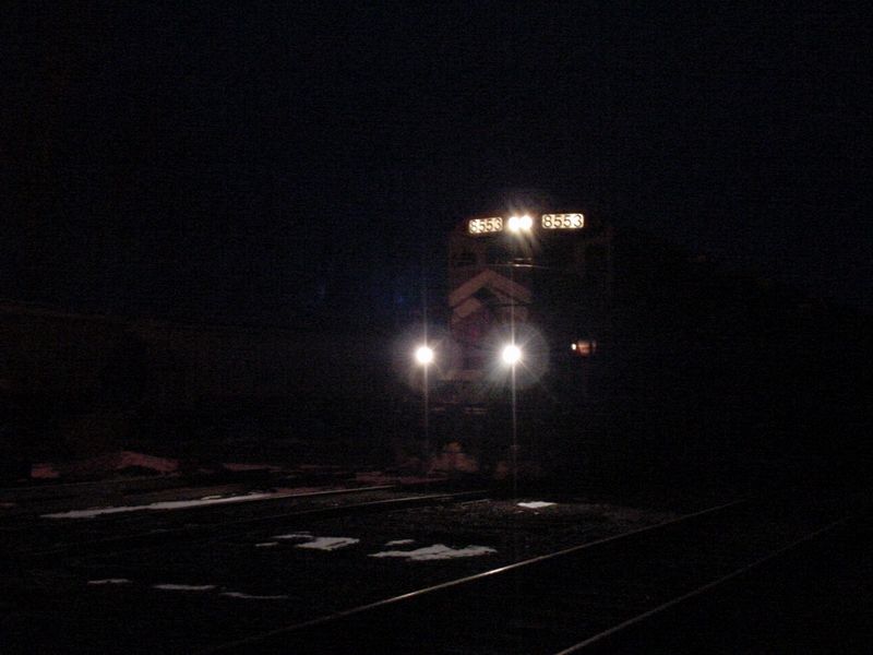 Photo of MM&A train arrives in Newport, VT