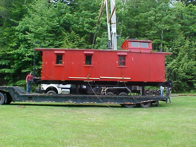 Photo of Rutland Railroad caboose# 36