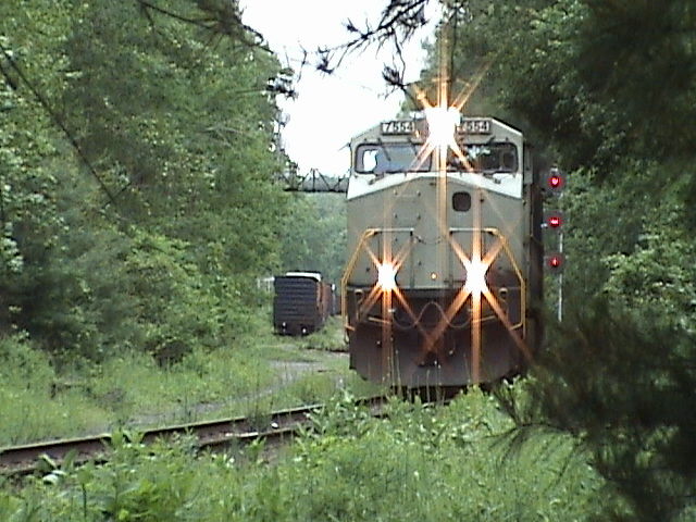 Photo of NS 7554 Bow Coal Train @ Westford
