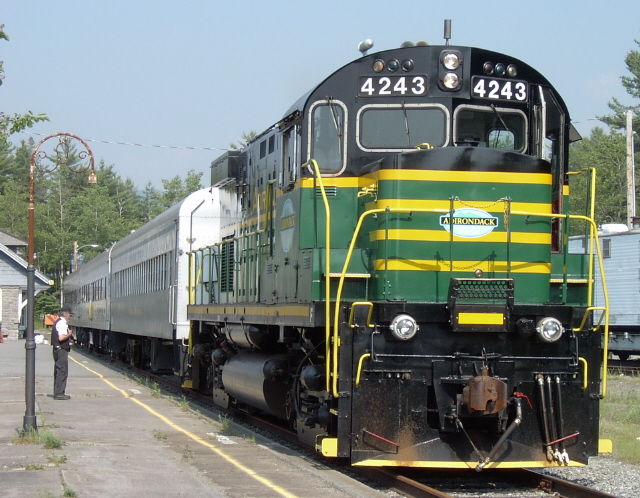 Photo of Adirondack Scenic Railroad in Lake Placid,NY