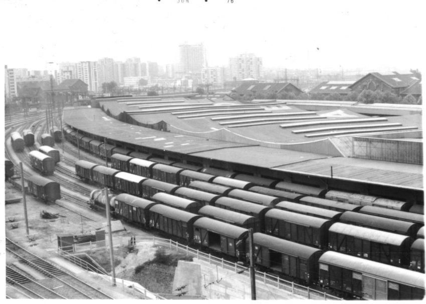 Photo of SNCF freight yards.