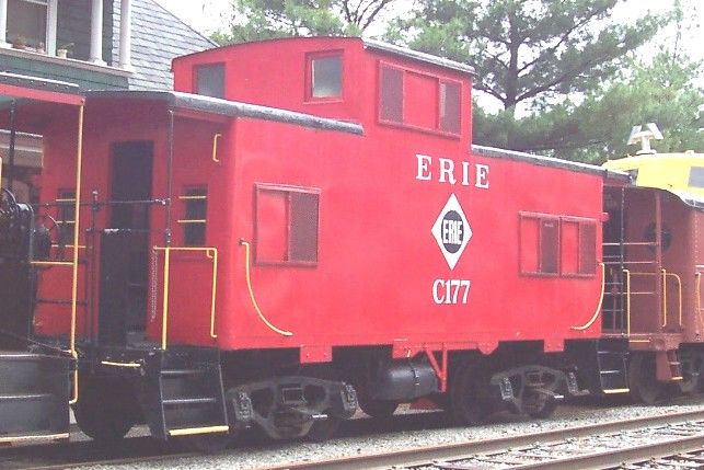 Photo of Erie caboose c177