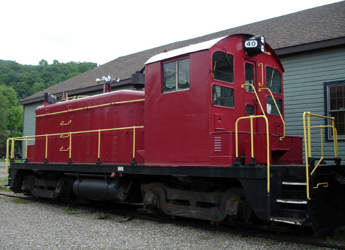 Photo of SW1 switcher for the Tioga Scenic RR