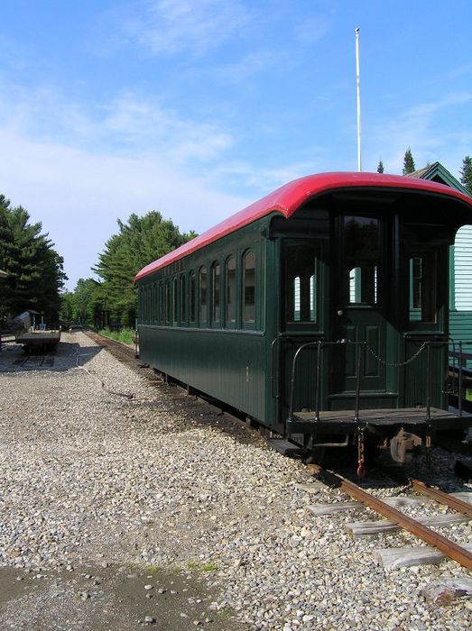 Photo of End View of Coach 8 on a Quiet Day