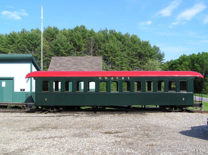Photo of Side View of Coach 8 Freshly Painted