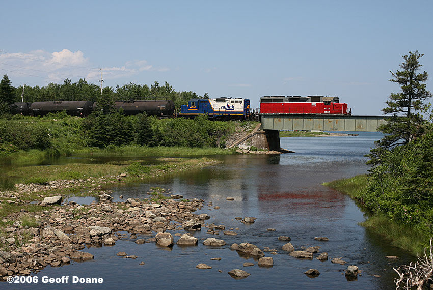 Photo of Switching at Havre Boucher, NS