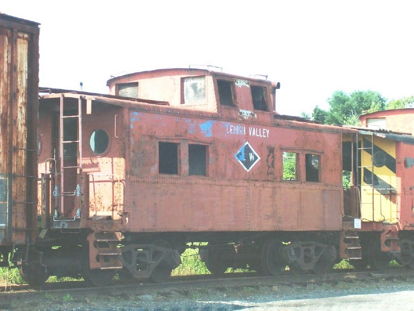 Photo of Lehigh Valley caboose