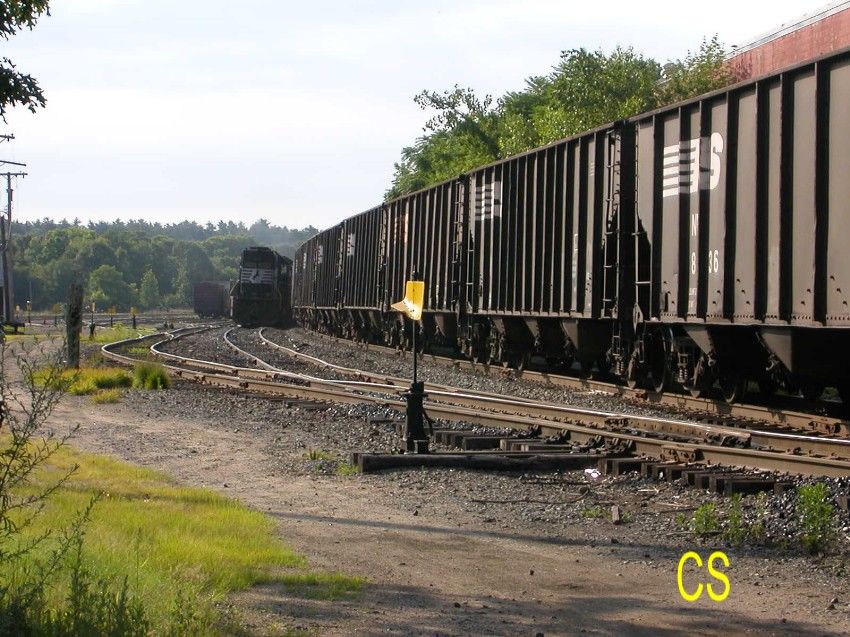 Photo of Loaded coal trains