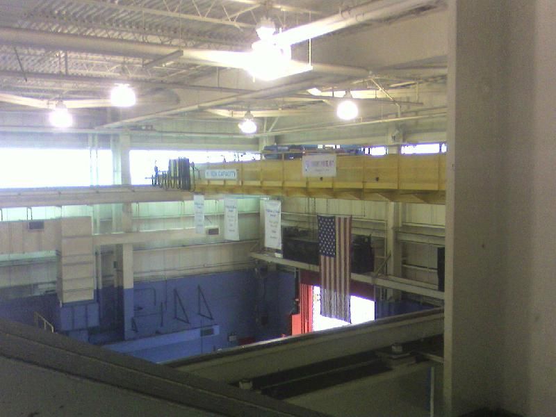 Photo of STAM M.O.E. facility, interior shot