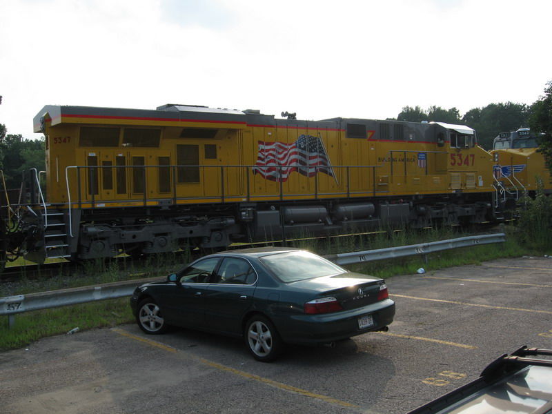 Photo of UP 5347 - Station Track, Framingham MA