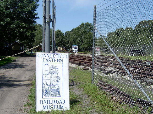 Photo of Entrance to the Conn Eastern Railroad Museum