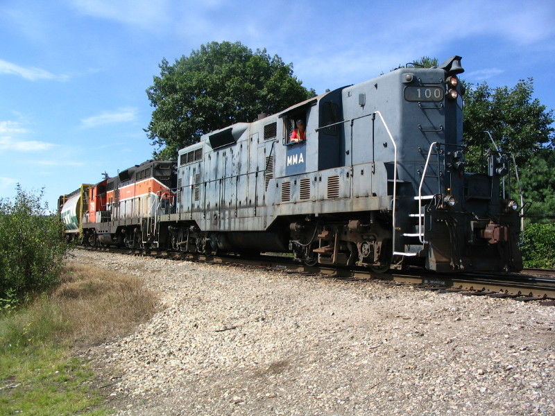 Photo of Geeps Rule the Yard at Brownville Junction