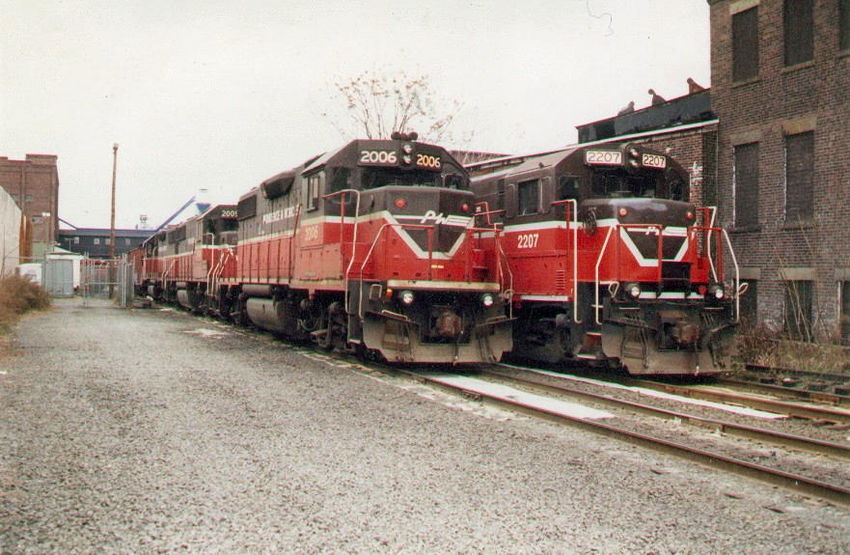 Photo of P&W's New Haven Yard