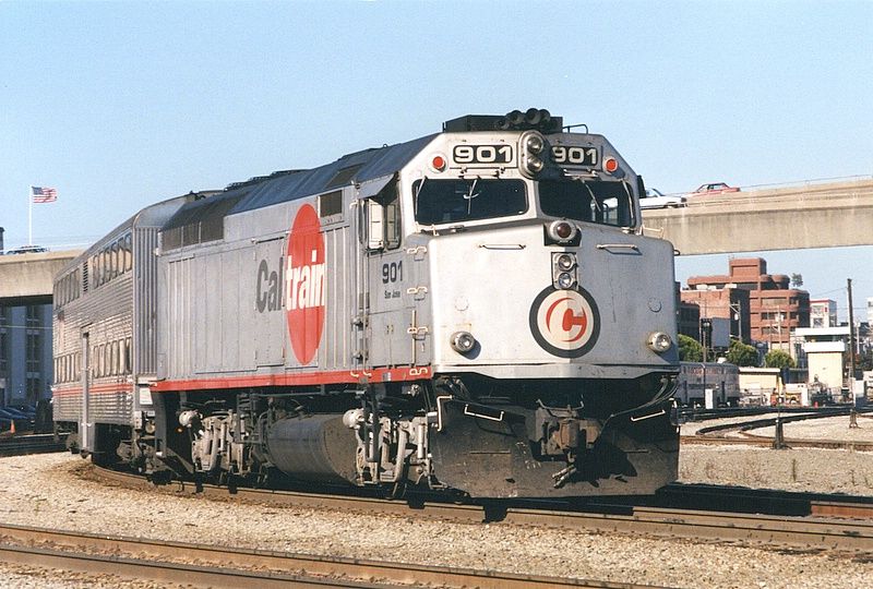 Photo of Cal Train's New Look in 1998
