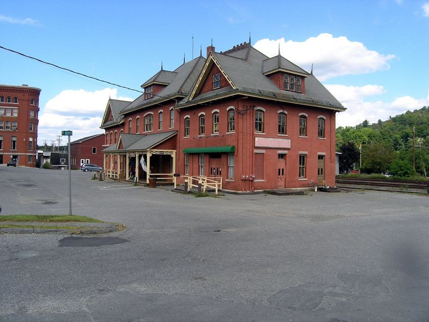 Photo of St. Johnsbury, Vermont  - Former B&M and CP Depot