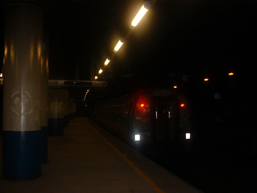 Photo of Train pulling away