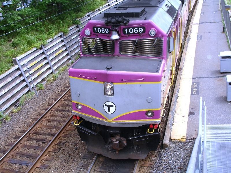 Photo of OUTBOUND AT AUBURNDALE HEADING FOR WORCESTER