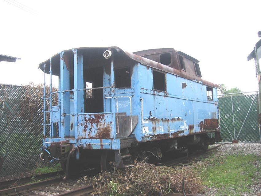 Photo of Burned out Caboose