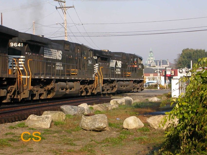 Photo of Loaded Bow Coal Train-Nashua,NH
