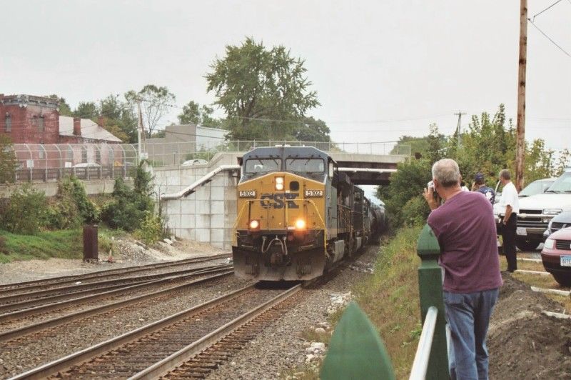 Photo of CSX passing by Palmer MA