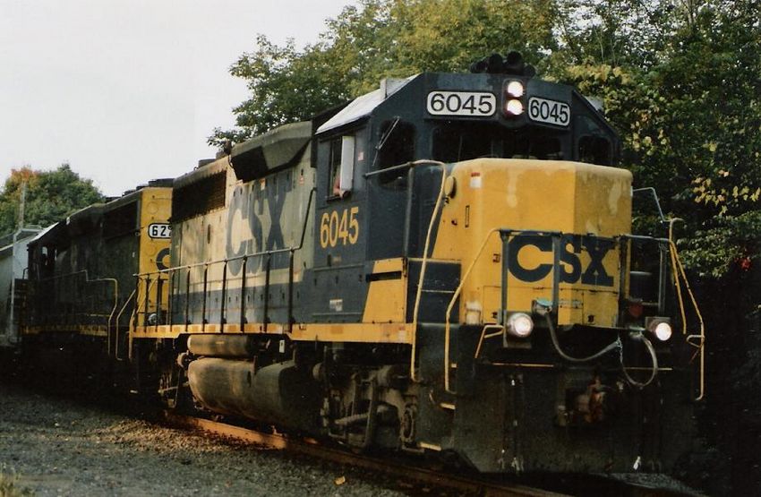 Photo of CSX #6045 Working Industrial Siding At CP-22