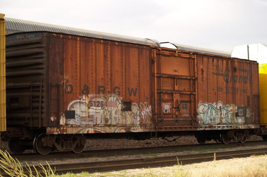 Photo of Rio Grande boxcar #61264