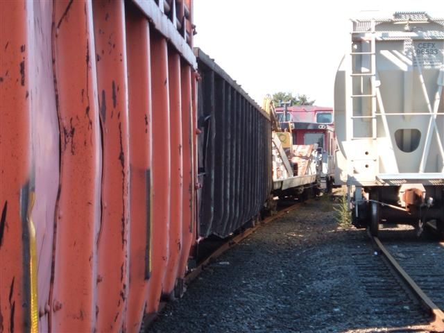 Photo of Loose Caboose Stuck In Springfield