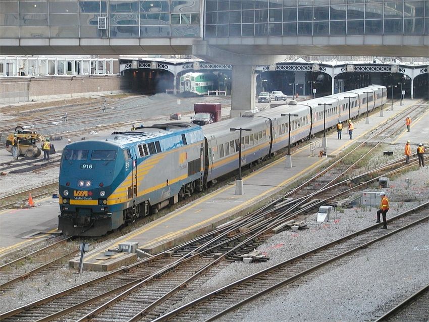Photo of VIA P42 at Toronto Union Station