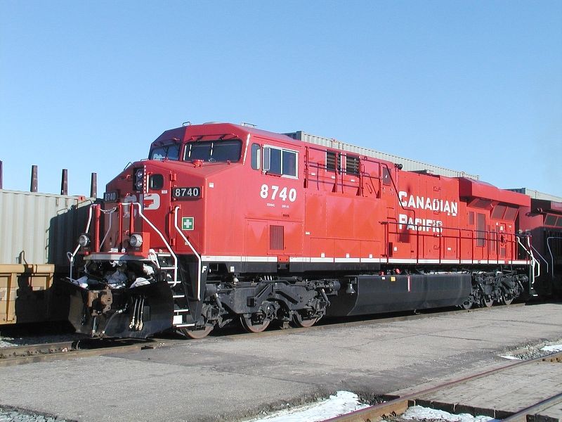 Photo of New CP ES44AC at Smiths Falls Ontario