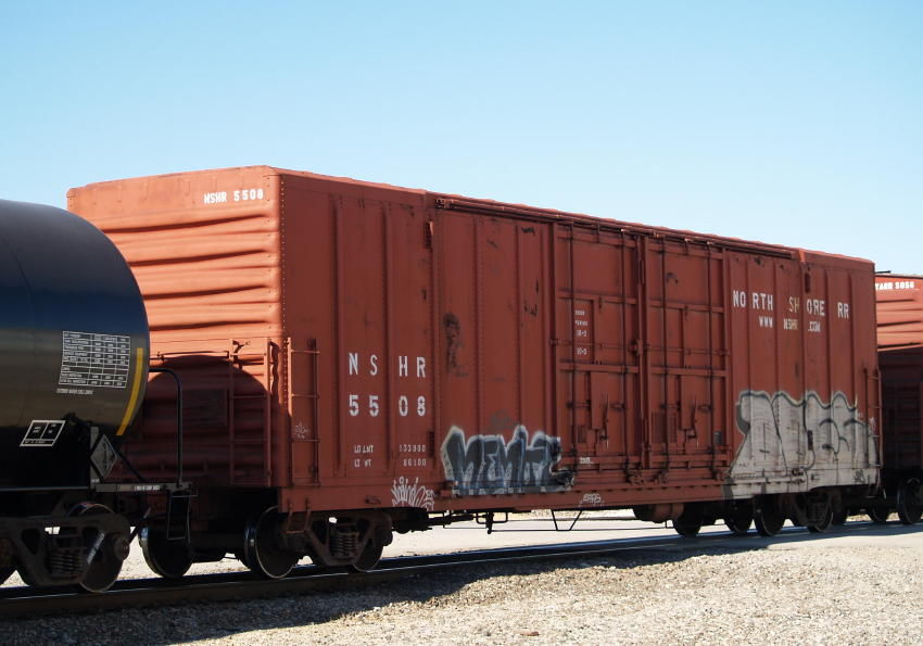 Photo of North Shore RR boxcar #5508